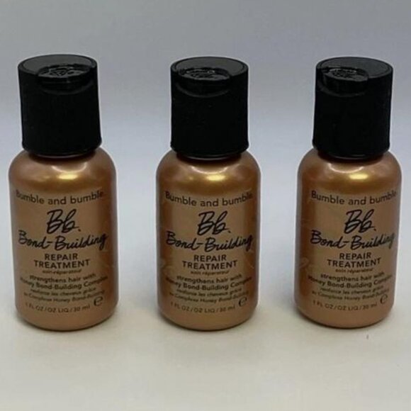 3x Bumble and Bumble Bb Bond-Building Repair Treatment 30ml/1oz each Travel Size - Picture 1 of 4